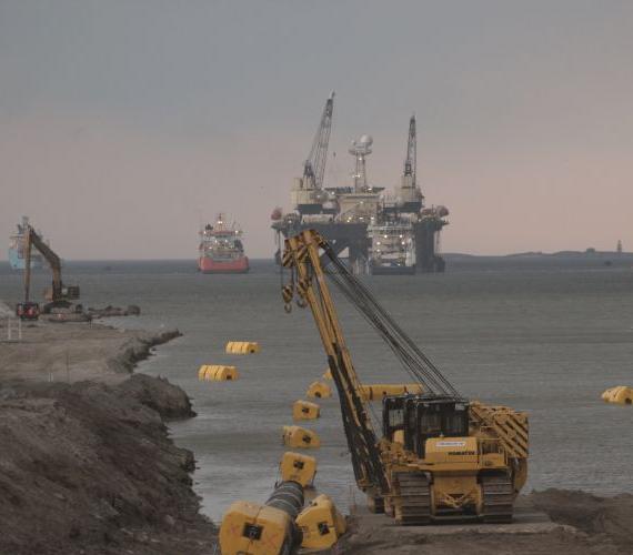 Budowa Gazociągu Północnego. Fot. Nord Stream AG