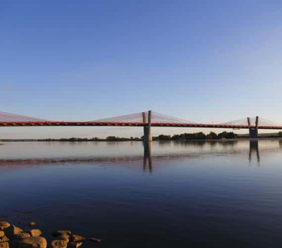 Most przez wisłę koło Kwidzyna. Fot. Budimex SA