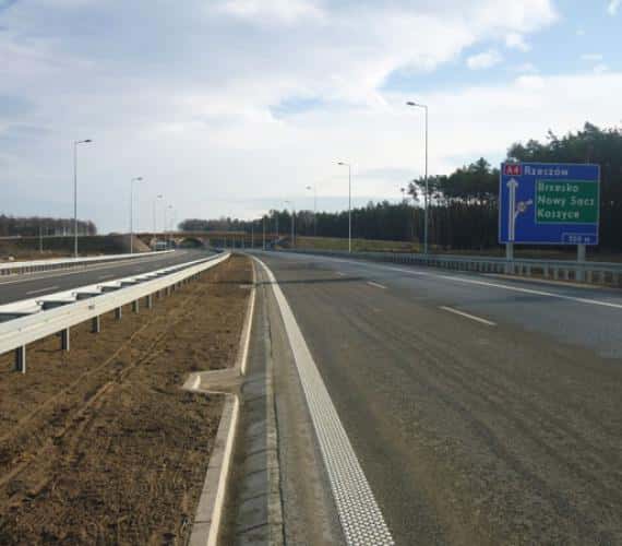 Autostrada A4. Fot. z archiwum GDDKiA o. Kraków