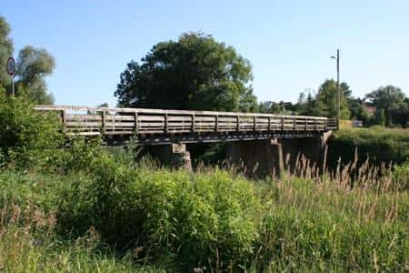 Istniejący most na Wisłoku w Krośnie. Fot. Urząd Miasta Krosna