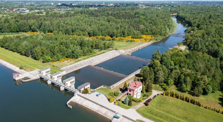 Zbiornik wodny Czaniec. Fot. Wody Polskie w Krakowie