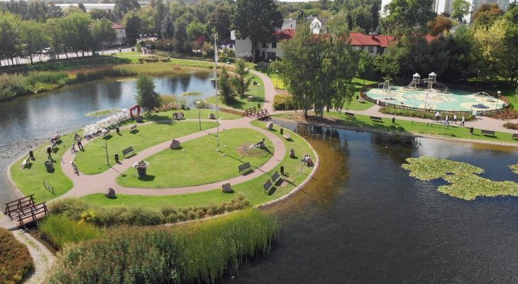 Park w Grodzisku Mazowieckim. Fot. Pictofotius/Adobe Stock