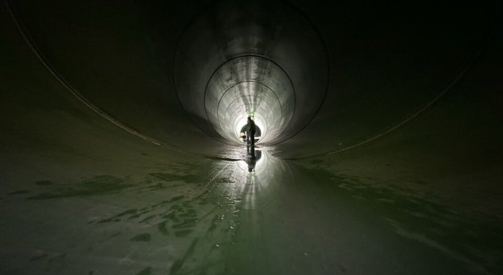 Wnętrze kolektora. Fot. WMK