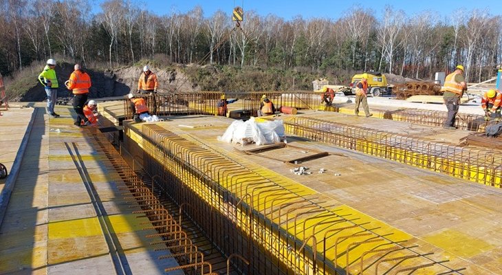 Budowa autostrady A2. Fot. GDDKiA