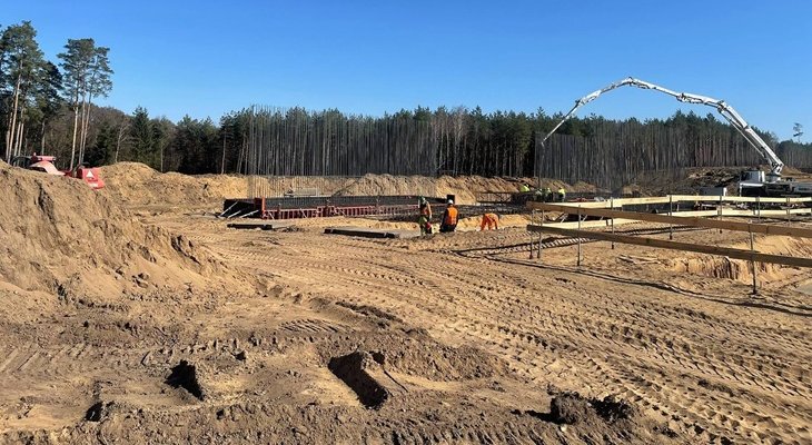 Budowa drogi ekspresowej S10. Fot. GDDKiA