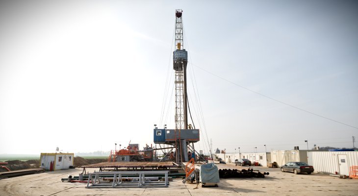 Wiertnia podczas pracy. Fot. KGHM