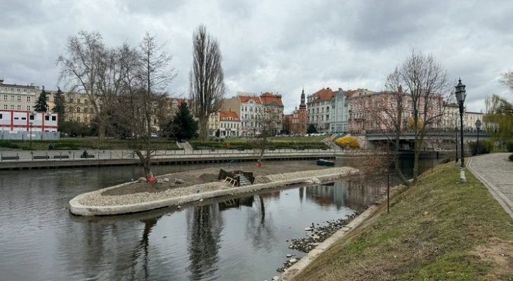 Wyspa św. Barbary. Fot. UM Bydgoszcz