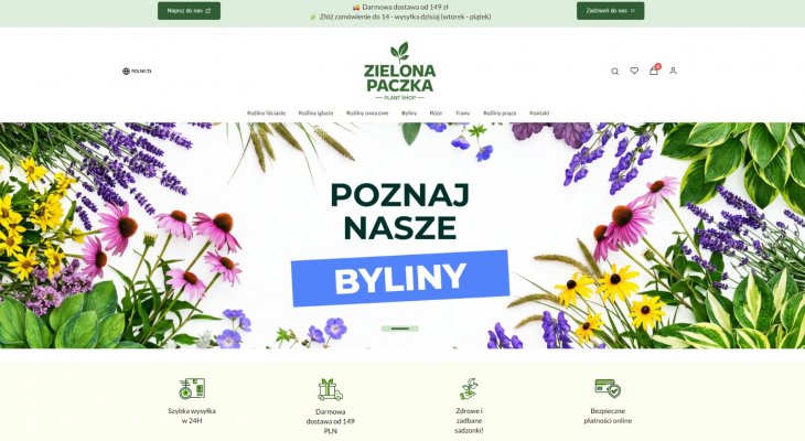 Fot. Zielona Paczka - sadzonki roślin ogrodowych