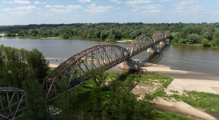 Most nad Wisłą. Fot. PKP PLK