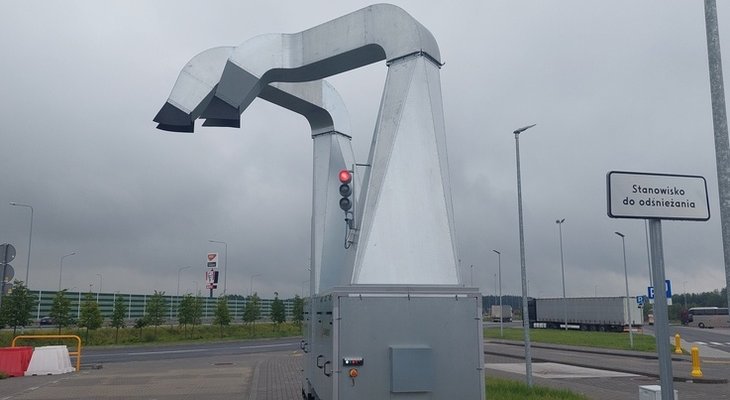 W ramach autostrad i dróg ekspresowych powstanie kilkadziesiąt ramp do odśnieżania. Fot. GDDKiA