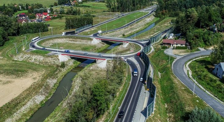 Badania geologiczne na ok. 14,7 km sądeczanki (DK75). Fot. GDDKiA