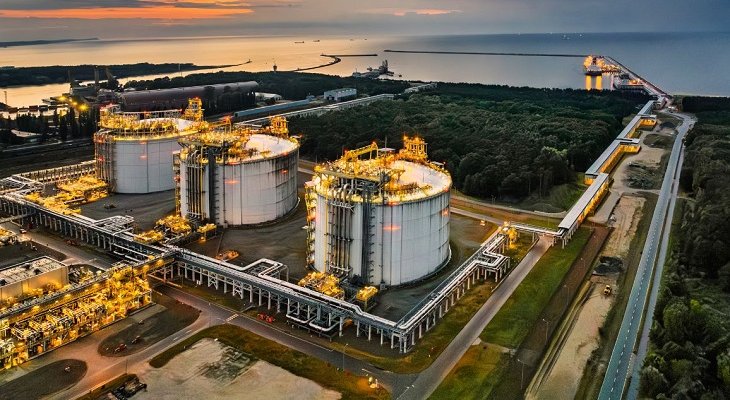 Terminal LNG w Świnoujściu. Fot. GAZ-SYSTEM