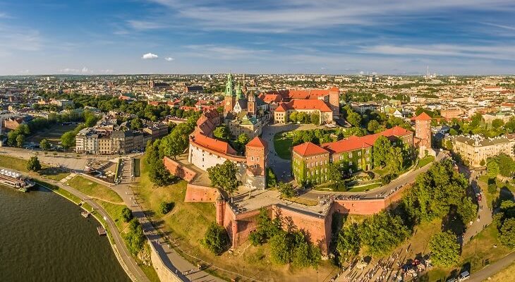 Kraków: w rejonie Wawelu planowany jest zbiornik retencyjny. Fot. rt08/Adobe Stock