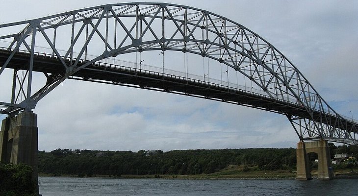 Most Sagamore na Kanale Cape Cod w Massachusetts (USA). Fot. John Phelan, CC 3.0.
