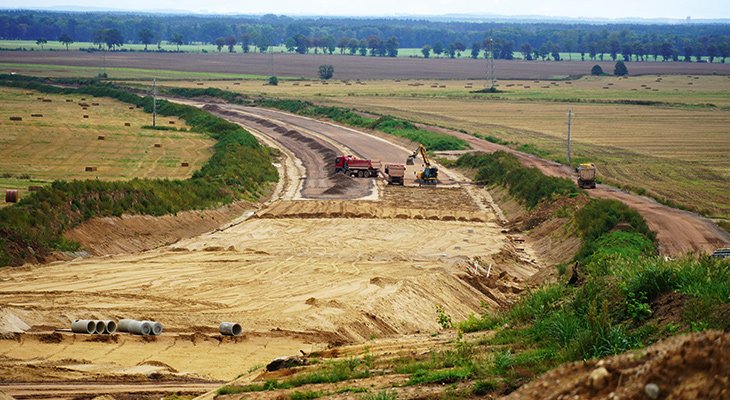 FOT. 1. | Odcinek Piecnik–Wałcz. Fot. GDDKiA