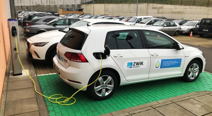 ZWiK Szczecin kupił elektryczne auta. Fot. ZWiK Szczecin