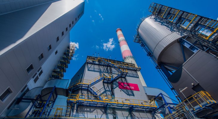 Nowy blok Elektrowni Jaworzno gotowy w 50%. Źródło: Tauron Polska Energia