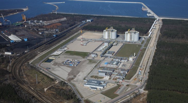 Trzeci zbiornik terminala LNG - decyzja w przyszłym roku. Fot. Gaz-System
