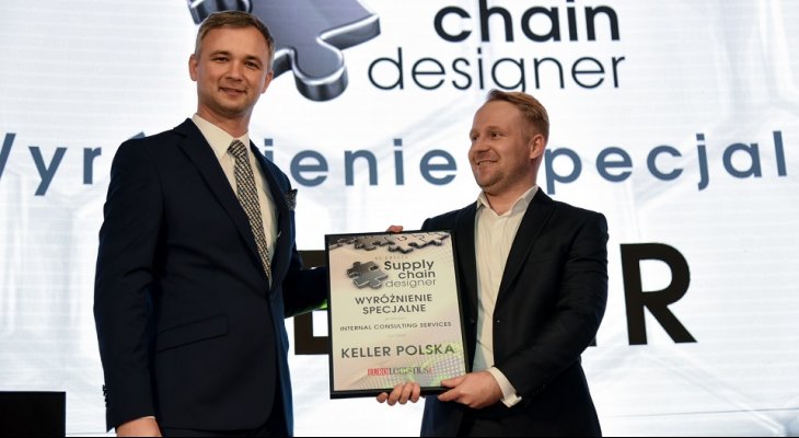 Keller Polska z wyróżnieniem w Supply Chain Designer. Fot. Keller Polska