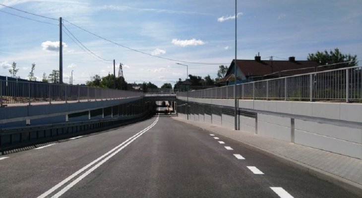 Tunel pod torami na trasie Warszawa–Poznań. Wizualizacja: PKP PLK