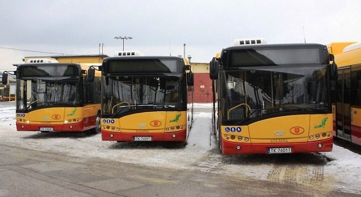 Hybrydowe autobusy dla MPK Kielce. Fot. UM Kielce