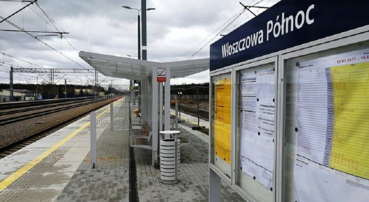 Koniec modernizacji stacji Włoszczowa Północ. Fot. PKP PLK