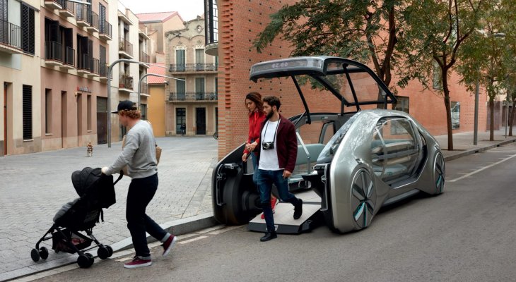 W 2023 r. będziemy podróżować autonomicznymi pojazdami? Źródło: Renault