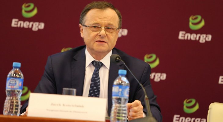 Energa: Produkcja energii wzrosła o 8% w 2017 r. Jacek Kościelniak, wiceprezes ds. finansowych. Fot. Grupa Energa