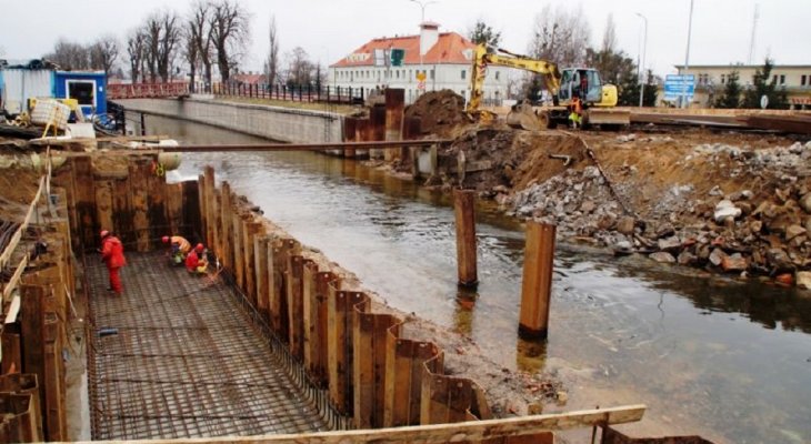 Co słychać na budowie mostu w Gdańsku? Źródło: UM Gdańsk, fot. Dyrekcja Rozbudowy Miasta Gdańska 