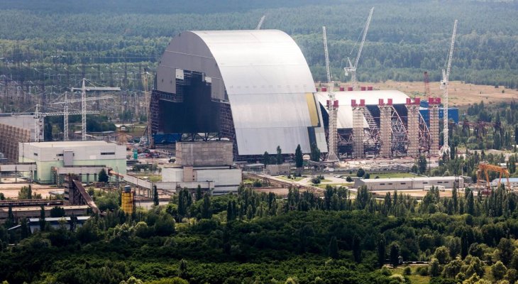 Nowa Bezpieczna Powłoka elektrowni w Czarnobylu: jak ją budowano? Fot. Dmitry Birin