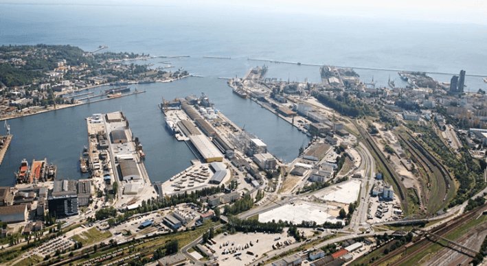 Port Gdynia. Fot. PKP PLK