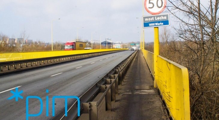 Most Lecha: przebudowa będzie kosztować niespełna 53 mln zł. Fot. UM Poznań