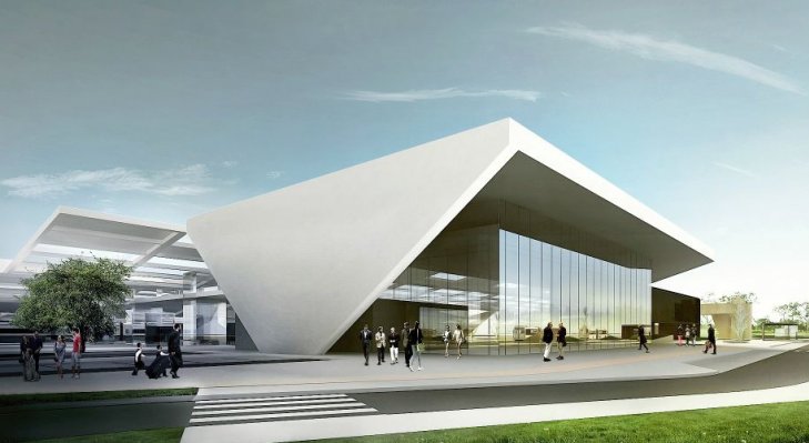 Tak ma wyglądać nowy budynek dworca Warszawa Zachodnia. Źródło: PKP PLK