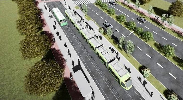 Rozstrzygnięto przetarg na budowę trasy tramwajowej na Naramowice. Źródło: UM Poznań