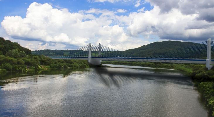 Tak będzie wyglądał most przez Dunajec w ciągu DK75. Źródło: GDDKiA