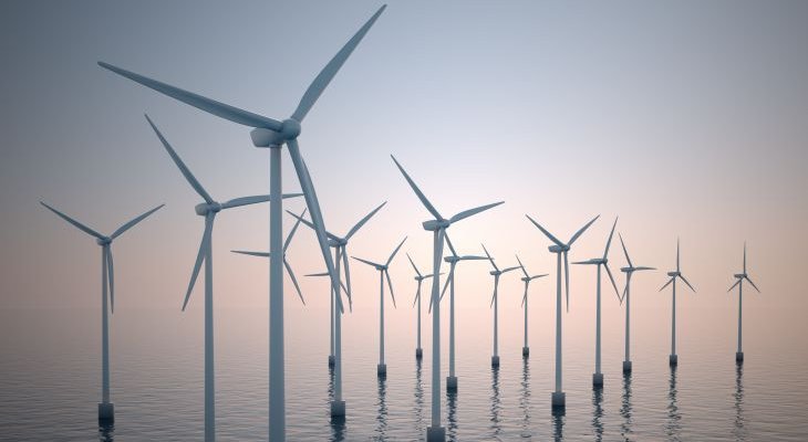 Są środki finansowe na budowę morskich farm wiatrowych farma Mermaid (o mocy 235 MW), Seastar (252 MW) i Northwester2 (219 MW). Fot.  Dabarti CGI/Shutterstock