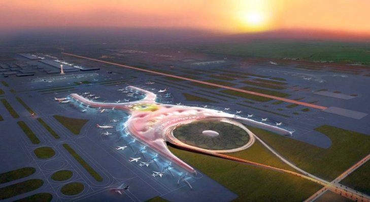 Zablokowano budowę nowego lotniska w Meksyku. Źródło: fosterandpartners.com