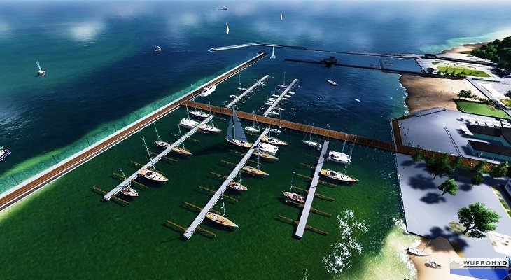Tak będzie wyglądać przebudowany port w Pucku. Źródło: miastopuck.pl