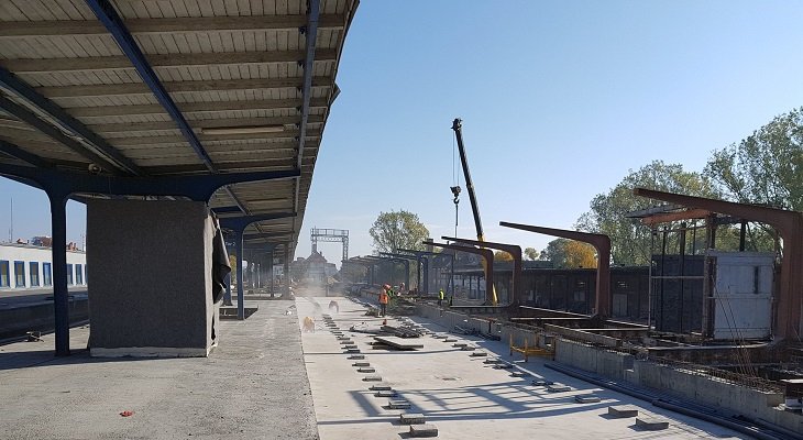 Modernizacja estakady kolejowej w Gorzowie Wlkp. Fot. PKP PLK