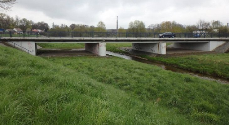 Gryfów Śląski: remont mostu przez Oldzę. Fot. GDDKiA