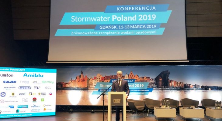dr hab. inż. Paweł Licznar, prof. PWr. Stormwater Poland 2019. Fot. inzynieria.com