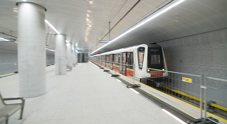 Budowa metra. Fot. Metro Warszawskie