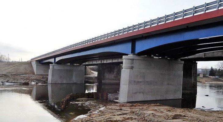 Budowa mostu w ciągu DW160 w Międzychodzie. Fot. WZDW w Poznaniu