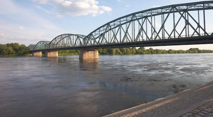 Most Piłsudskiego w Toruniu. Fot.  Artur Bogacki/Adobe Stock
