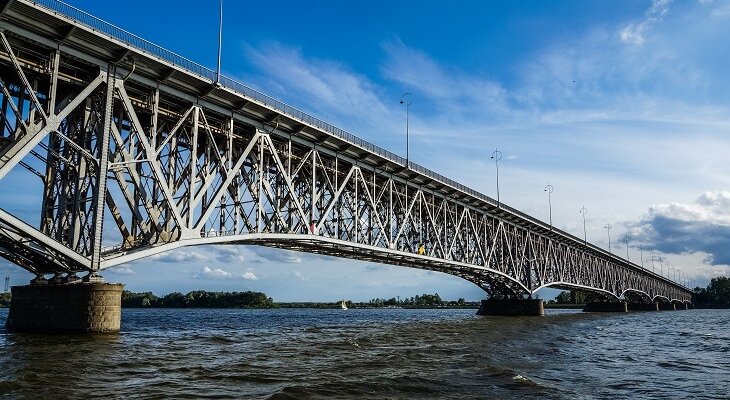 Remont mostu w Płocku. Fot. Artur Bociarski /Adobe Stock