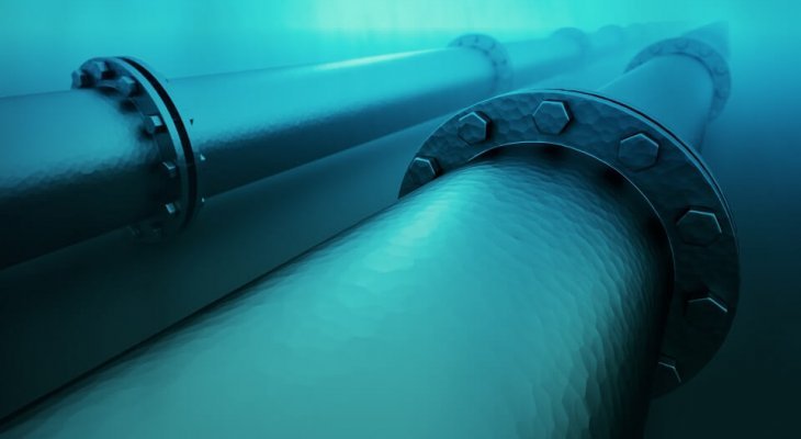 Druga nitka gazociągu Nord Stream 2 będzie miała 1200 km długości.  Fot. Dabarti CGI / Shutterstock
