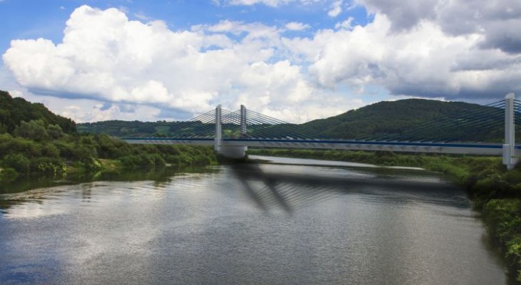 Most w Kurowie, wizualizacja. Źródło: GDDKiA