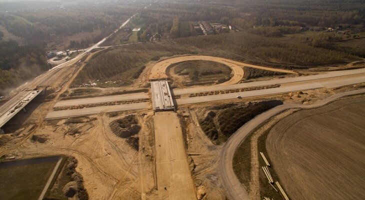 Budowa A1 obwodnicy Częstochowy. Fot. GDDKiA
