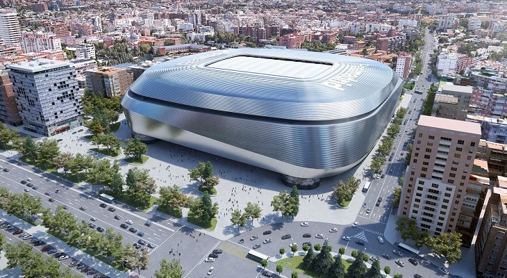 Wizualizacja Estadio Santiago Bernabéu po przebudowie. Fot. nuevoestadiobernabeu.com