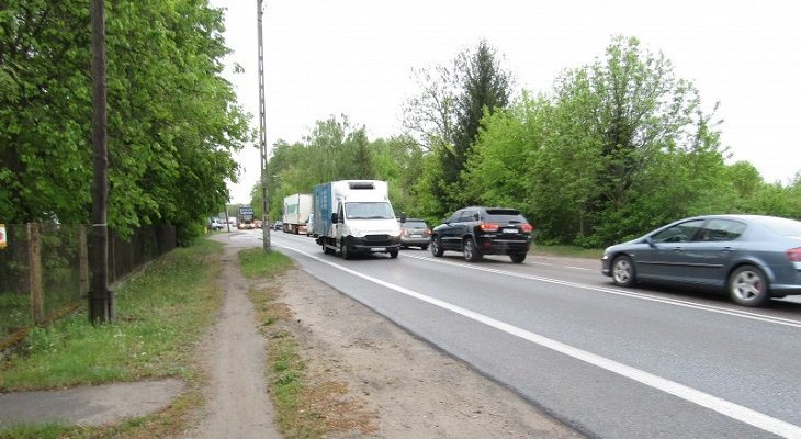 Obecny przejazd w rejonie Ostrołęki. Fot. GDDKiA